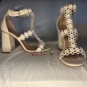 RED Valentino - Flower Puzzle Sandal